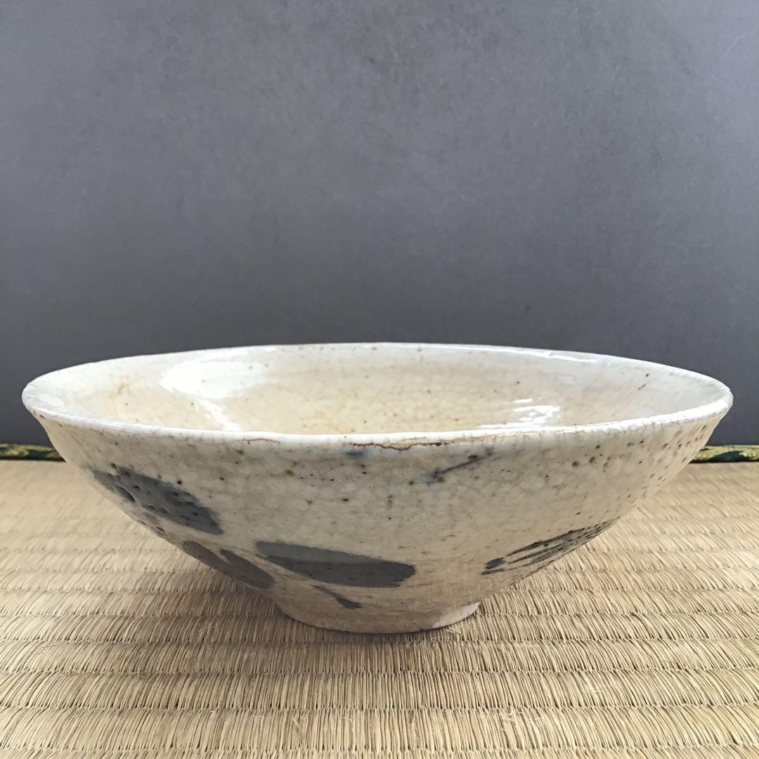 ⭐️茶道具　茶碗　松尾流十一代宗倫居士追善茶会記念の平茶碗　紙箱　S1014CW