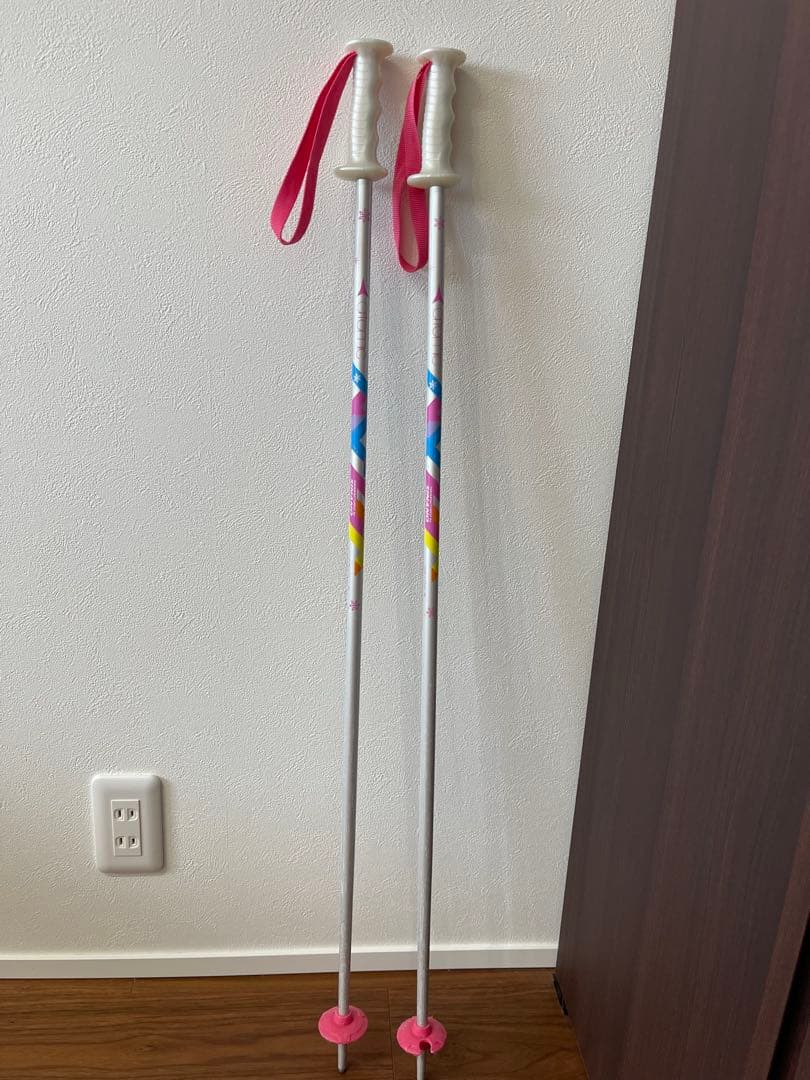 ピュアコンシャス　ジュニア スキーセット 140㎝　ブーツ ストック 子供用