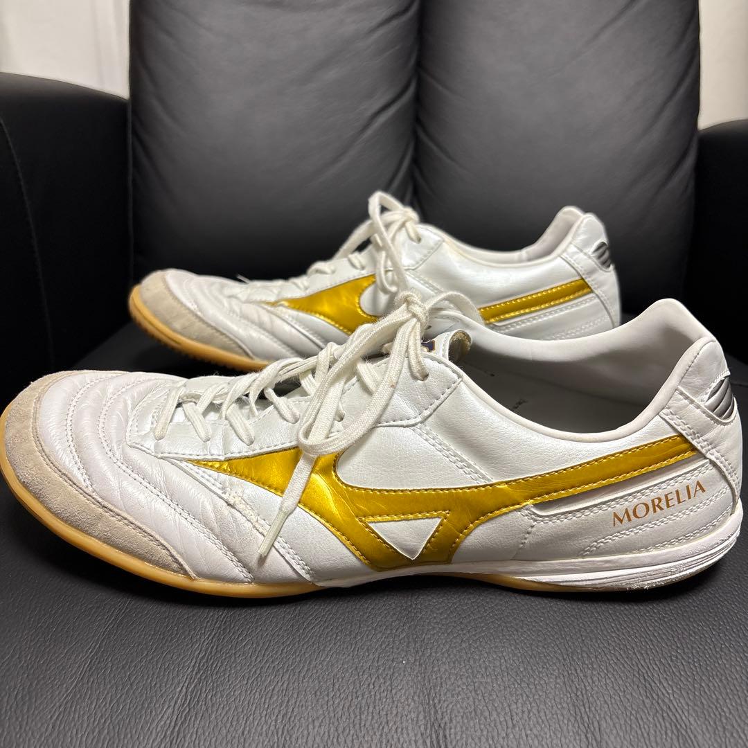 【限定品】MIZUNO モレリア イン ホワイトゴールド　28cm ミズノ