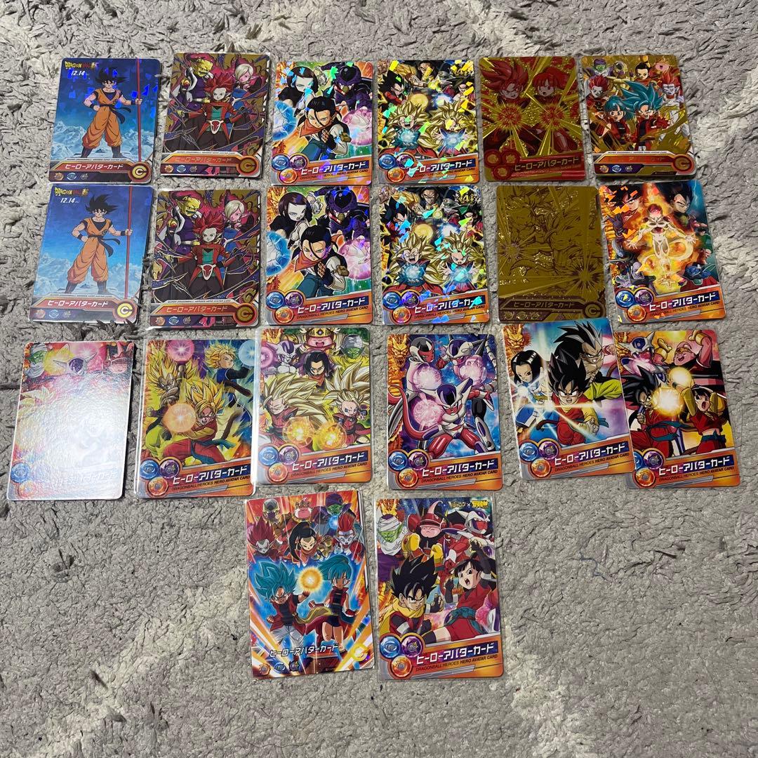 ドラゴンボールヒーローズ　ヒーローアバターカード　個別売り⚪︎ 値段交渉⚪︎
