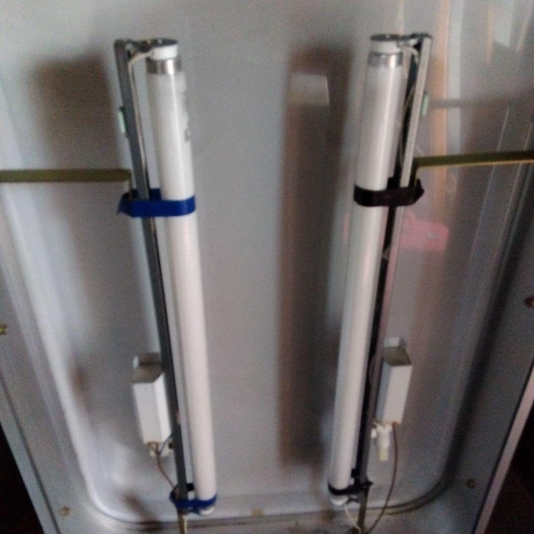 照明付き　看板 キャスター付き　移動式　屋外用