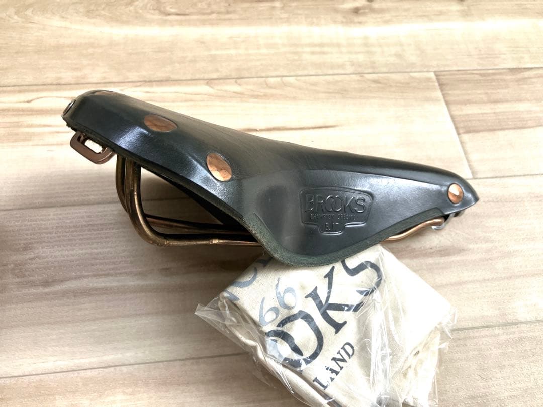 ブ*ー様 ブルックス サドル B17 Special Green Copper,