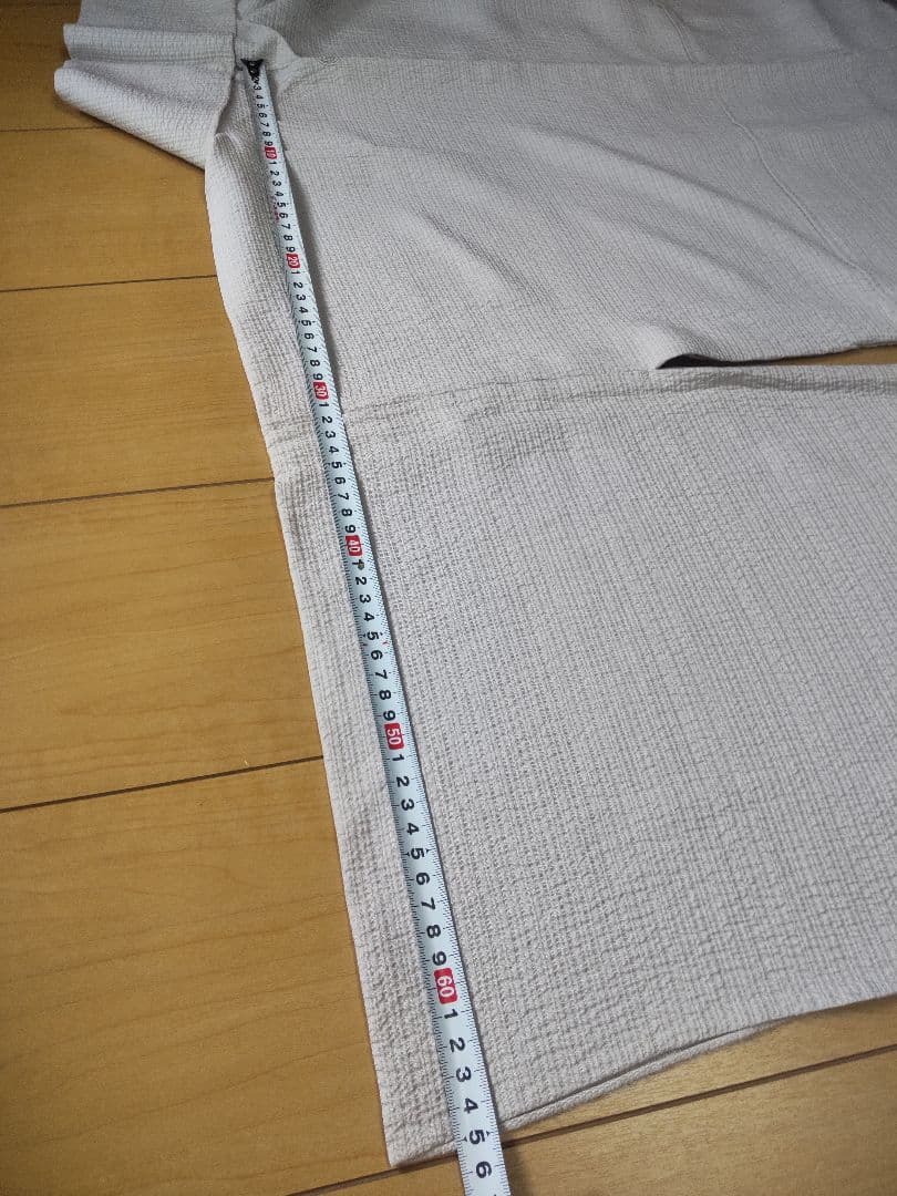 弓道　着物　単衣　正絹　一つ紋