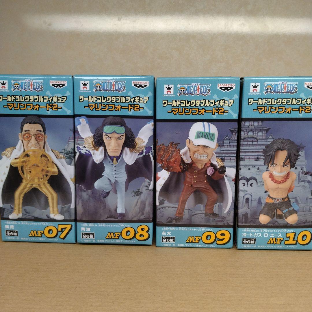 ワンピース ワールドコレクタブルフィギュア 4体セット