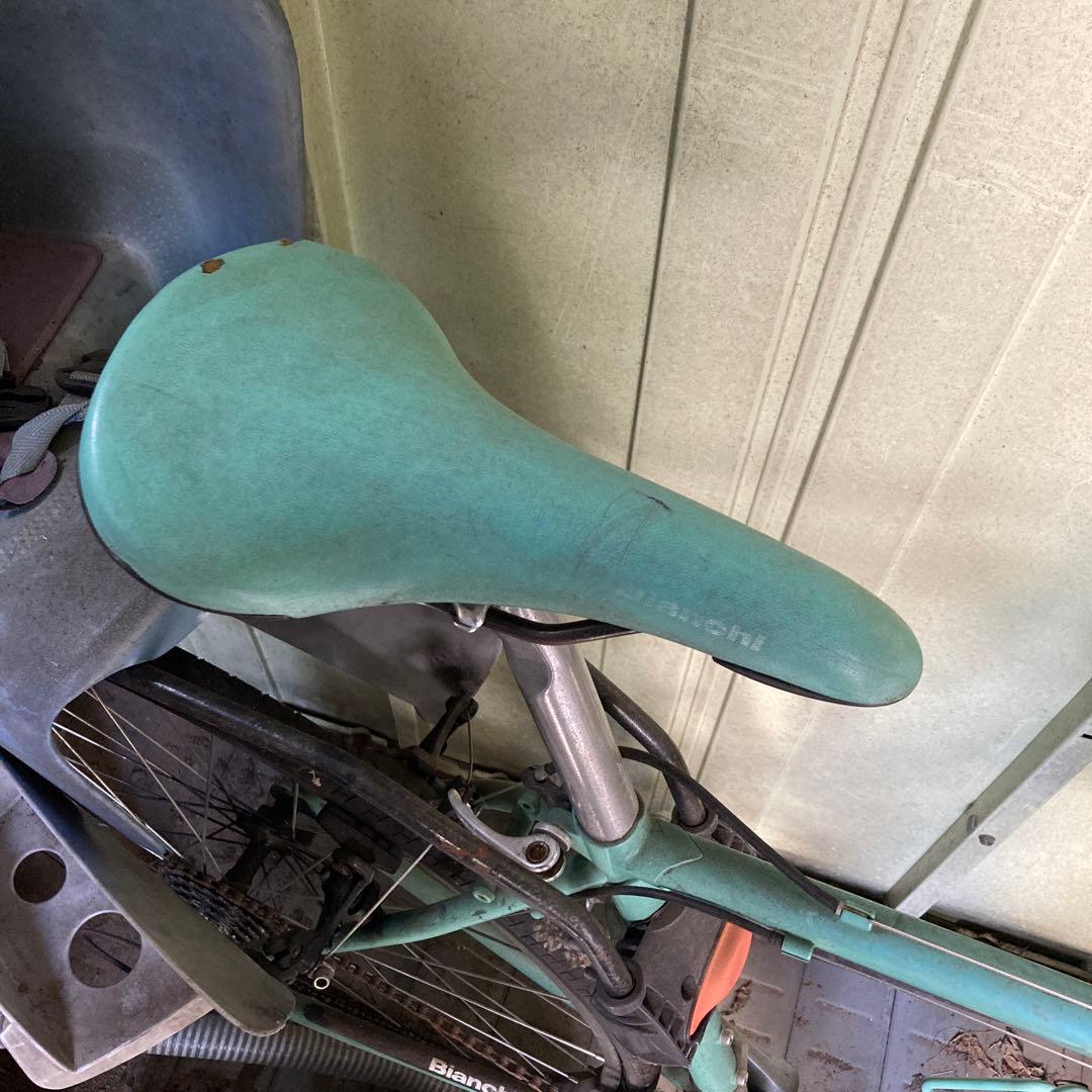 室内保管！80年代BIANCHIシクロクロスproject-1champione