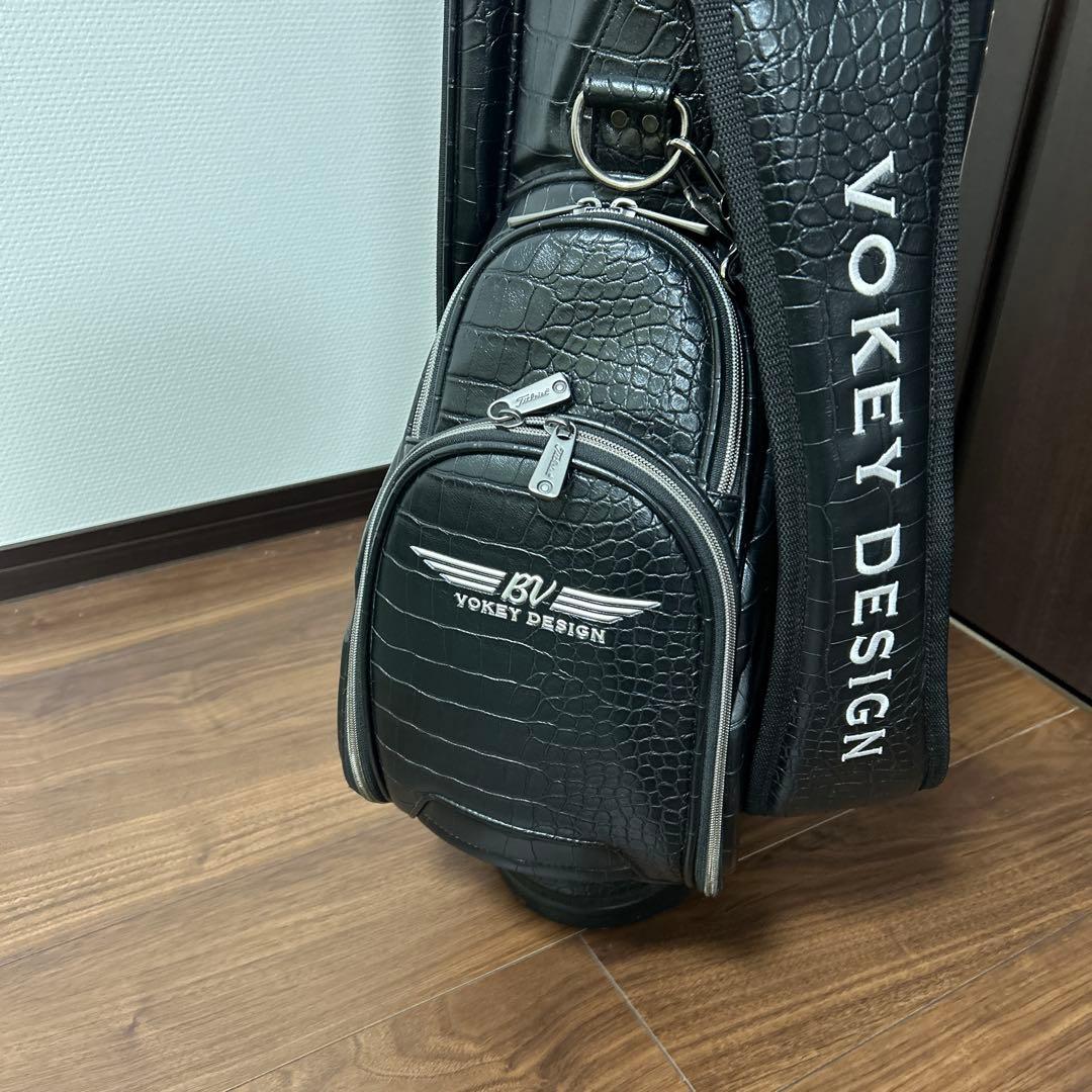 タイトリスト VOKEY DESIGN キャディバッグ スタンド クロコデザイン