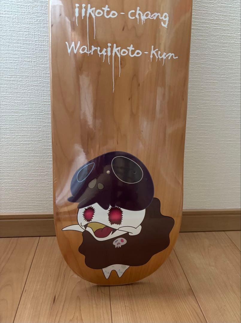 木製スケートボードデッキ　村上隆 Takashi Murakami