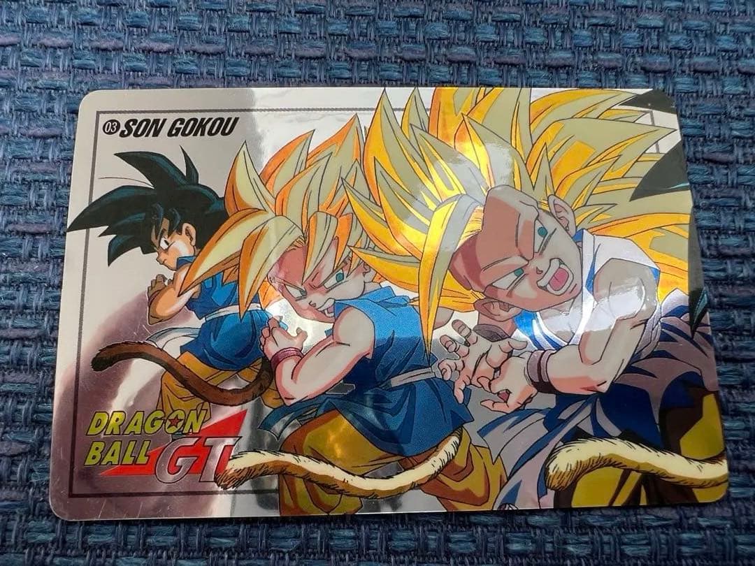 ドラゴンボールカードダス　孫悟空3枚【当時品】