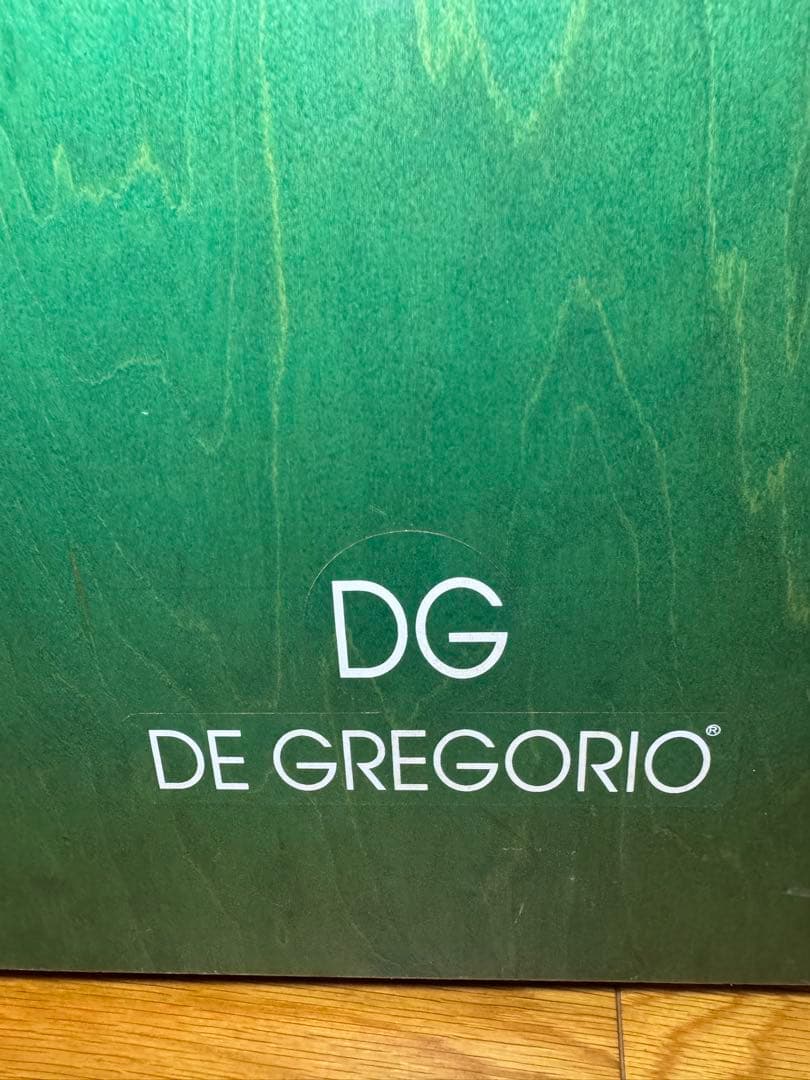 DE GREGORIO 木製カホン グリーン/ナチュラル