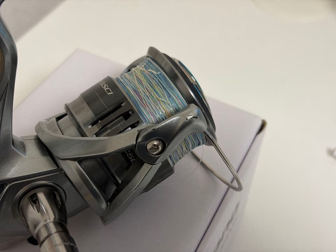 シマノ　21ナスキー　c5000xg ゴメクサスリールハンドル付き