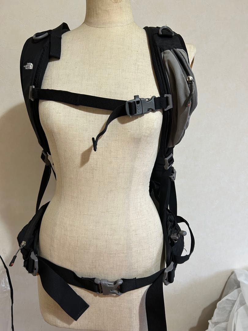 THE NORTH FACE バックパック 黒/赤