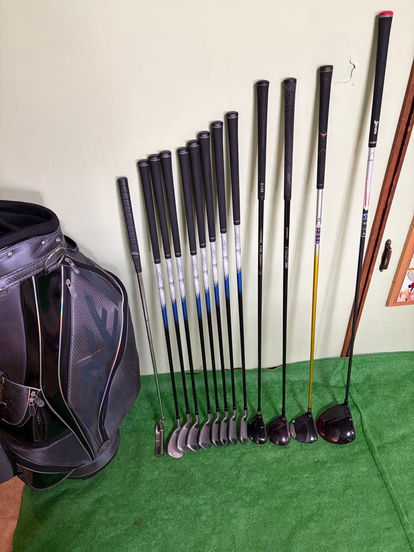 格安初心者セット　13本　キャディーバッグ付き 優しいセット
