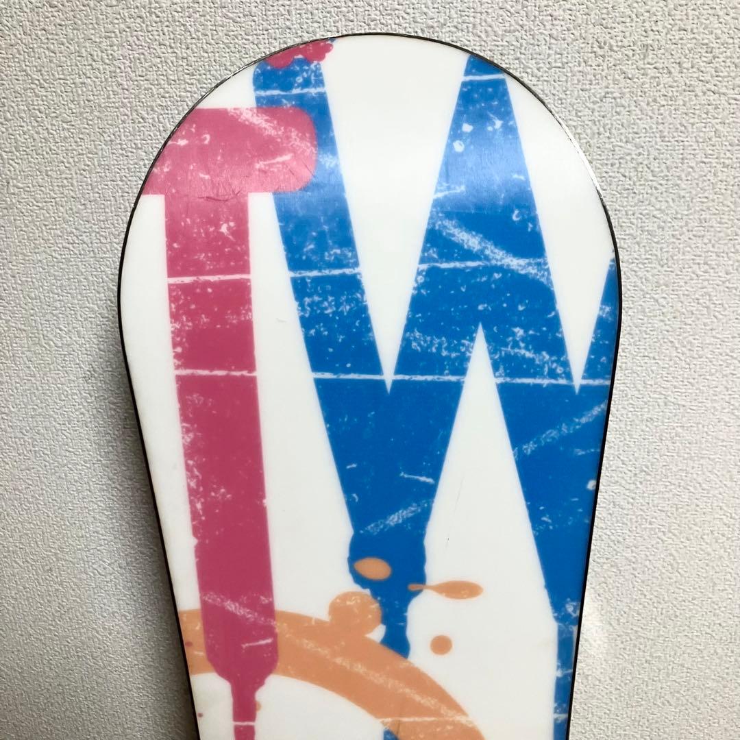 ケース付/TWO-b-ONE PAINTツゥービーワン スノーボードセット140