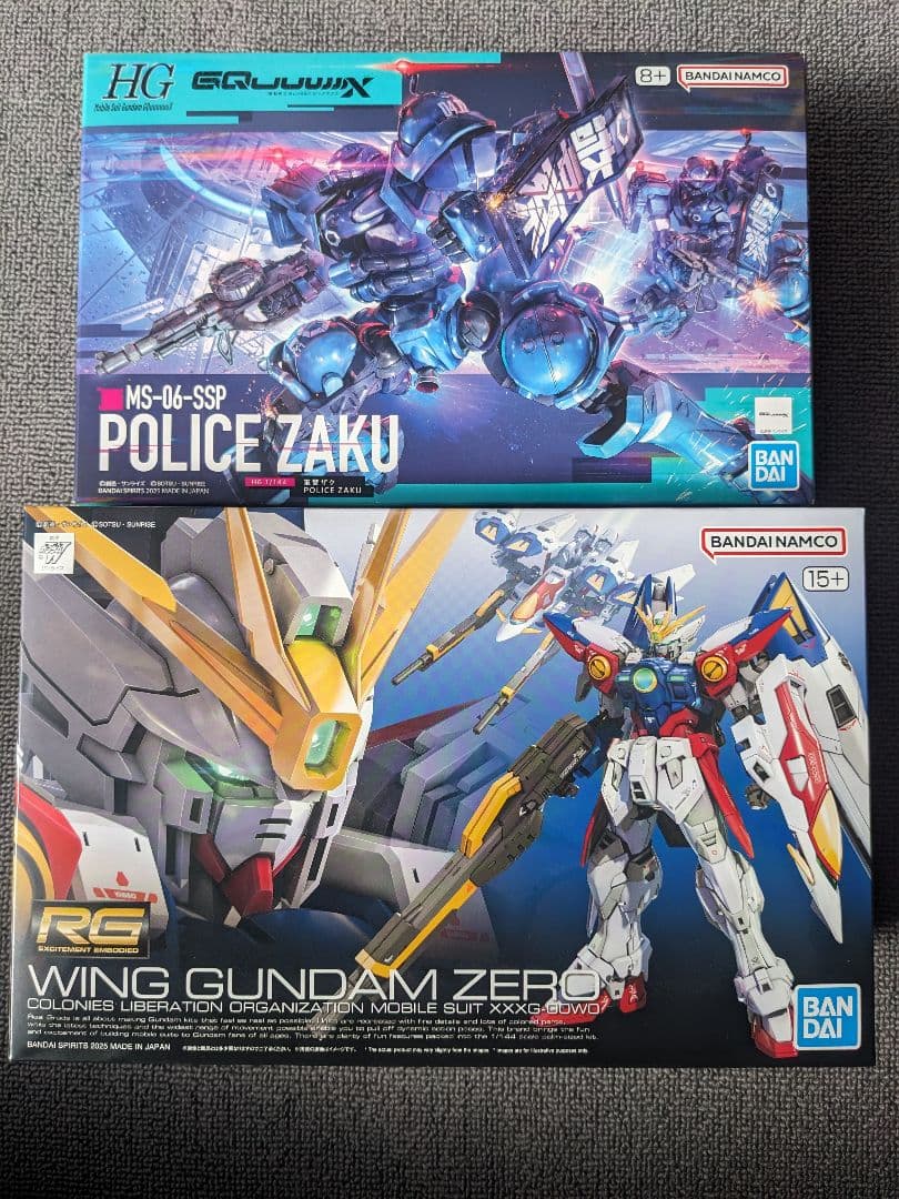 RG　ウイングガンダムゼロ　軍警ザク