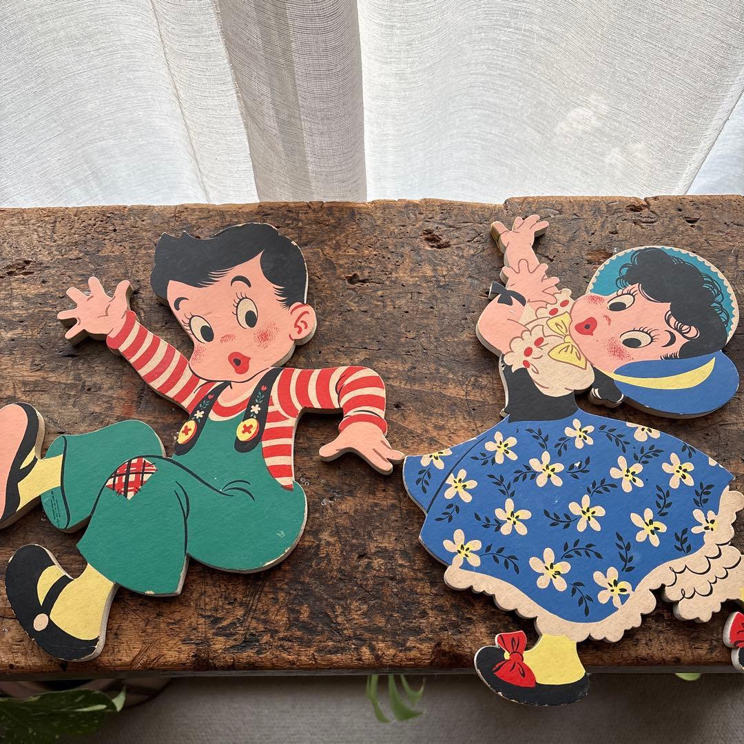 《アメリカンビンテージ》Dolly Toy Company 壁飾り