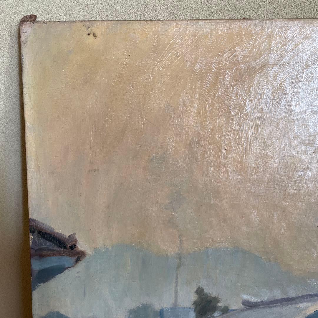 菅野矢一　画　「朝」