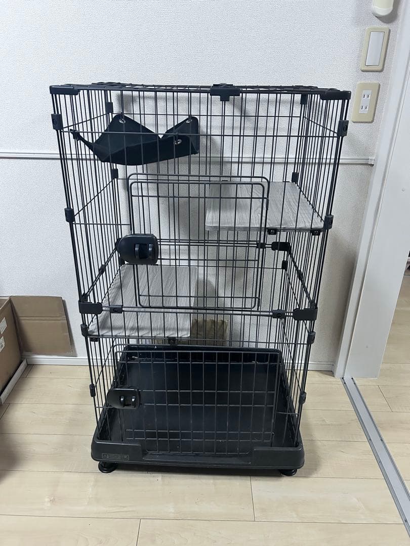 IRIS ミニキャットケージ 2段 PMCC-115H