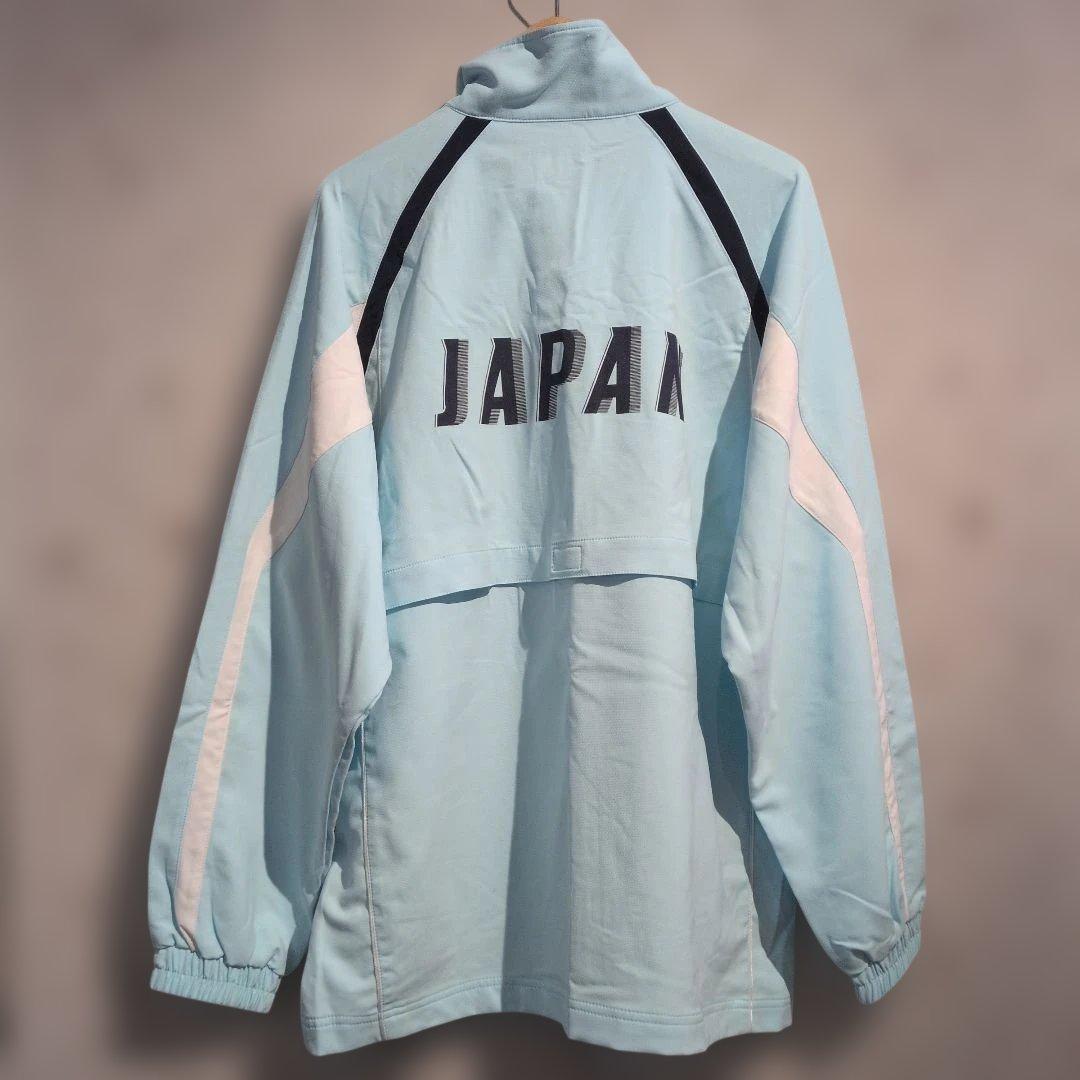 YONEX バドミントン日本代表　ウォームアップウェア　サックスホワイト