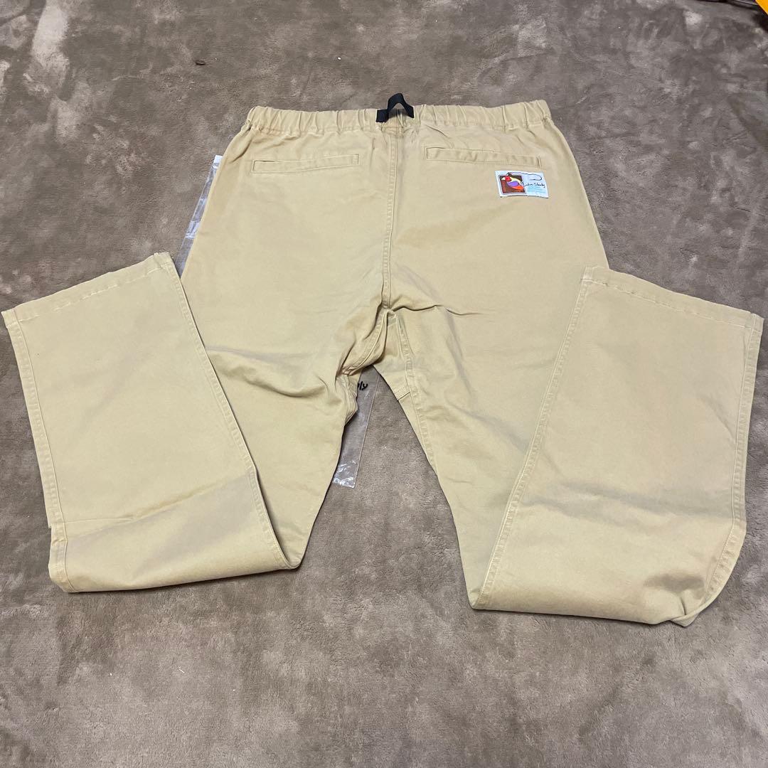 新品未使用Fin-ch Floreana10-chinochino 利休白茶色M