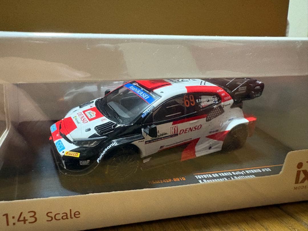 カッレ・ロバンペラ　GR ヤリス 1/43 IXO ラリージャパン2023仕様
