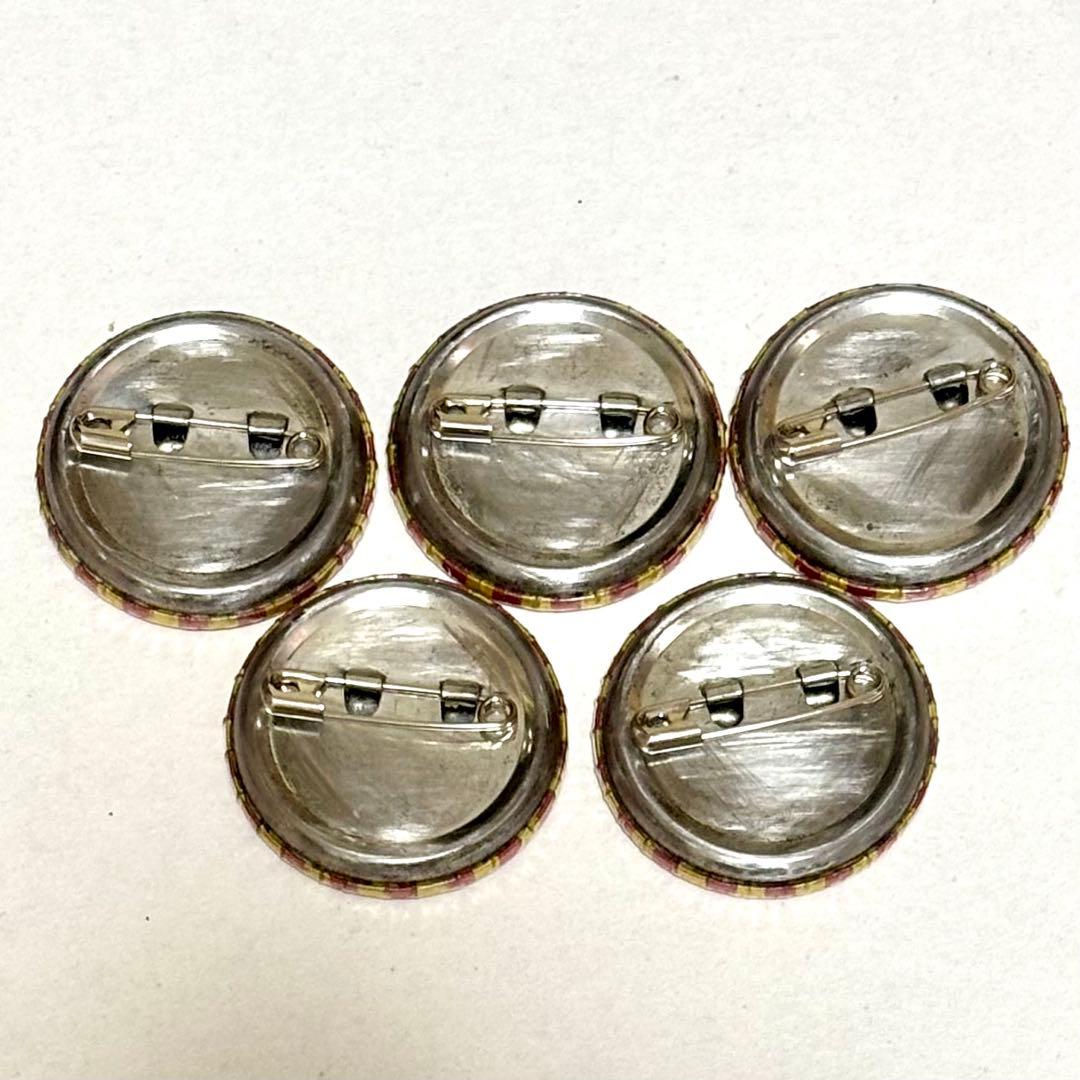 テニプリ 切原 赤也 ナムコ ナンジャ タウン 缶バッジ 5点セット