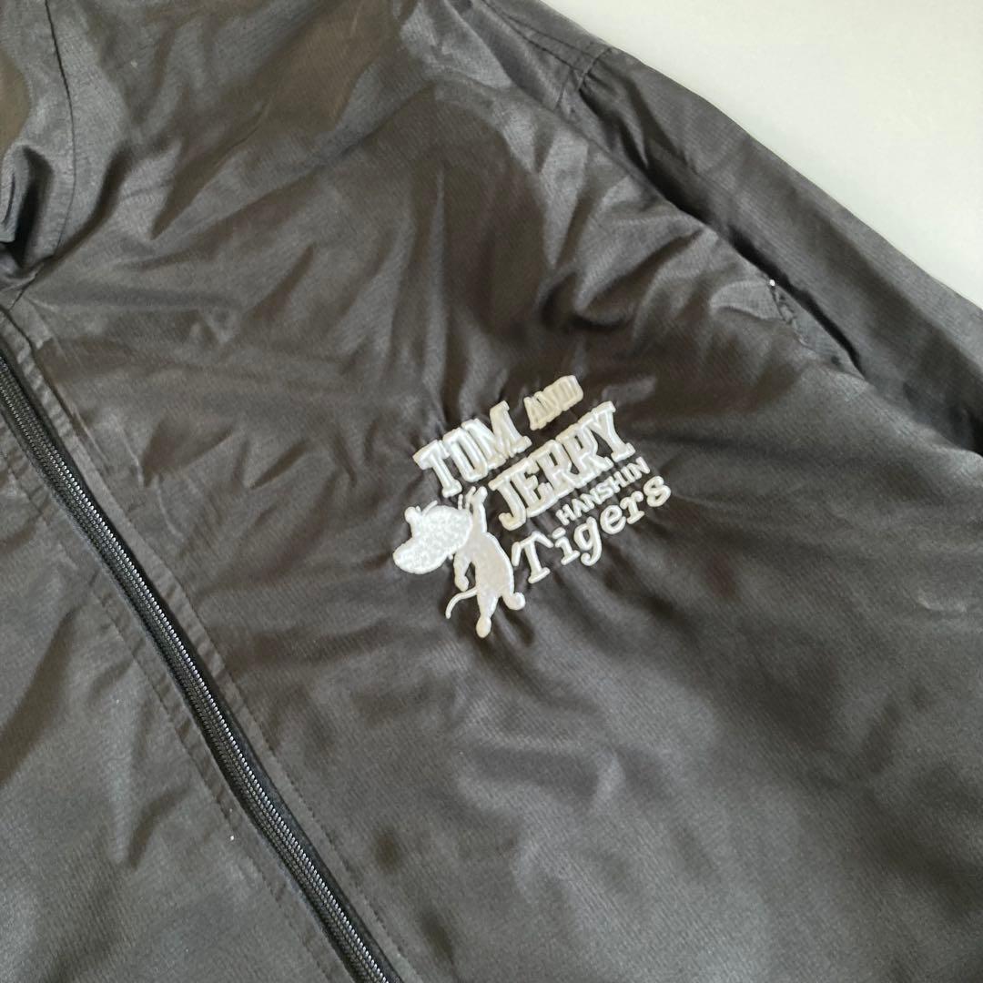 【レア】阪神タイガース × トムとジェリー コラボジャケット 刺繍デザイン LL
