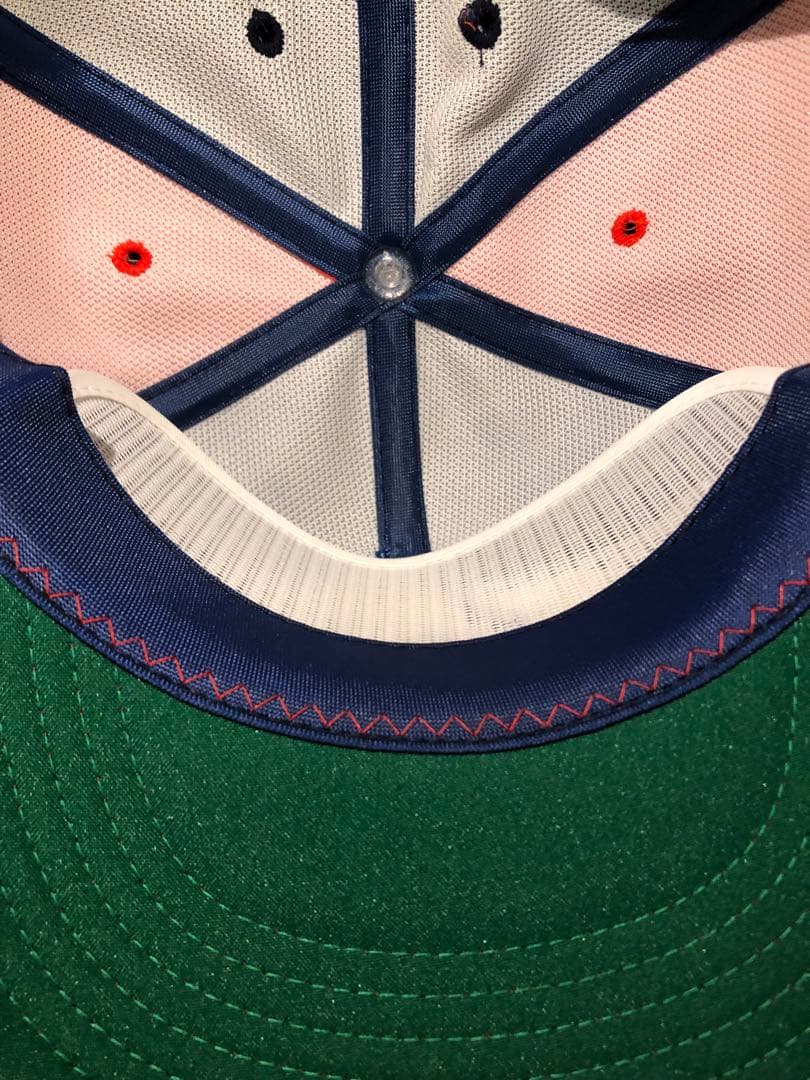 近鉄バファローズ　キャップ　美品　ピンバッジ