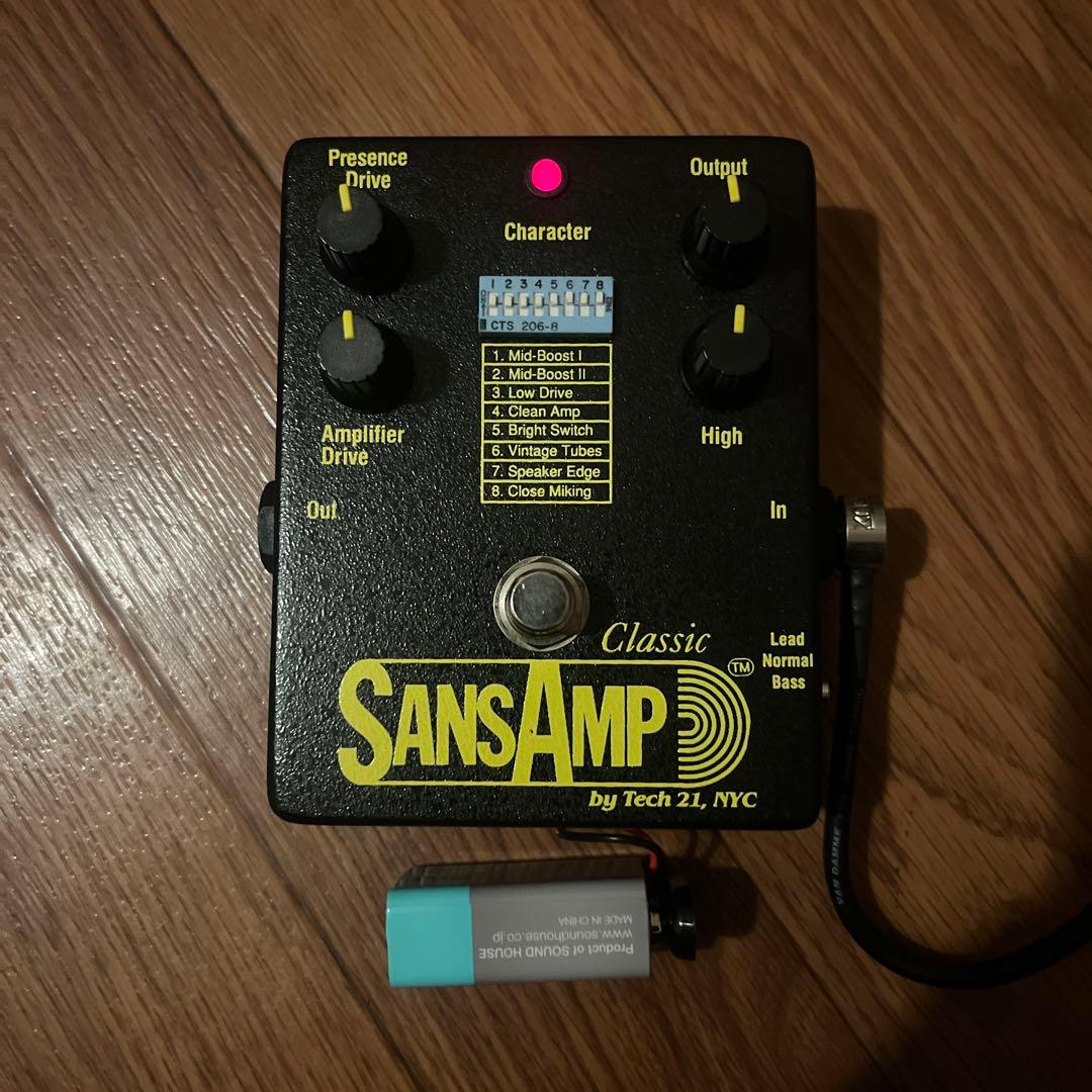 Tech 21 SansAmp Classic ギターエフェクター