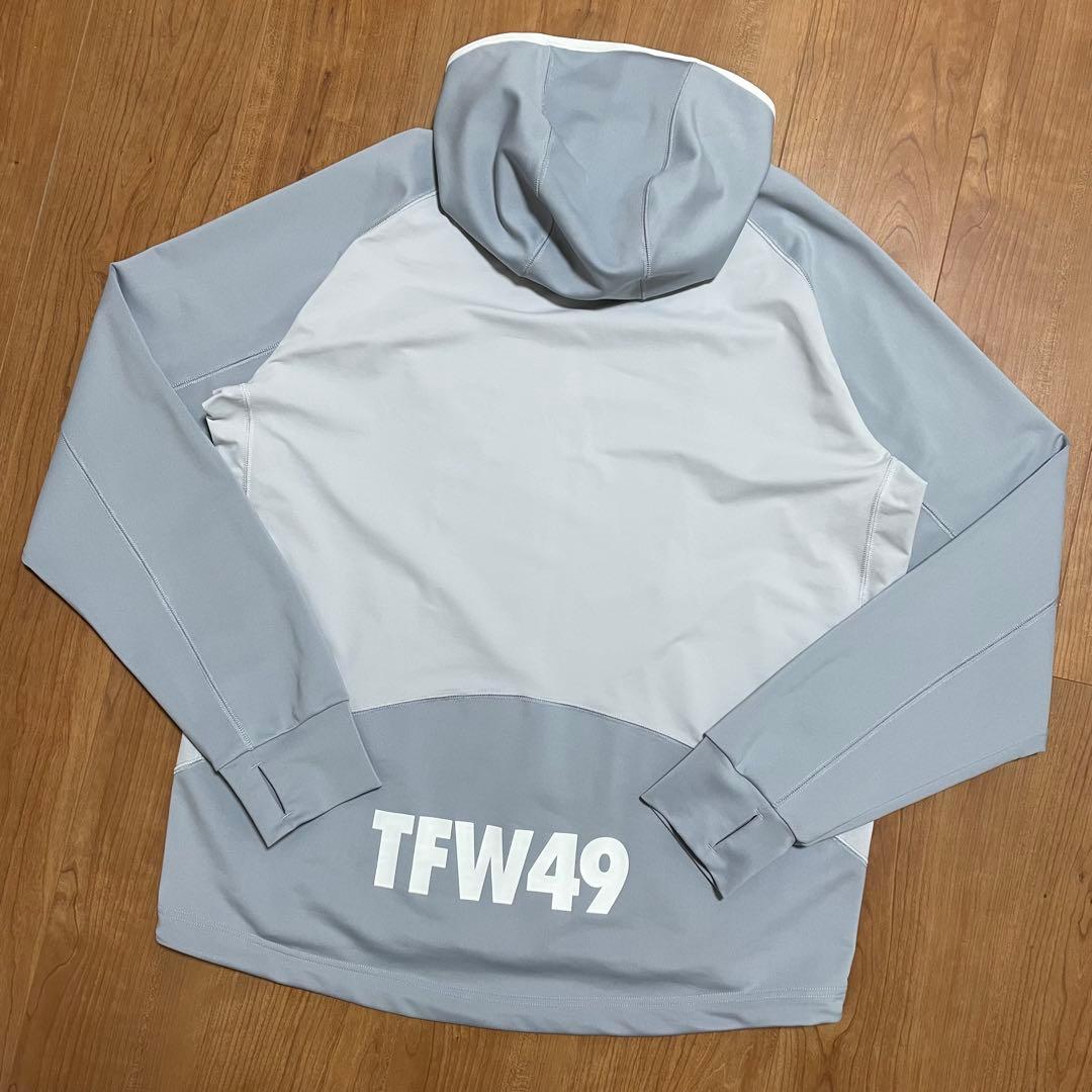 TFW49 フルジップ　パーカー　ライトグレー　XL ジャージ　ゴルフ