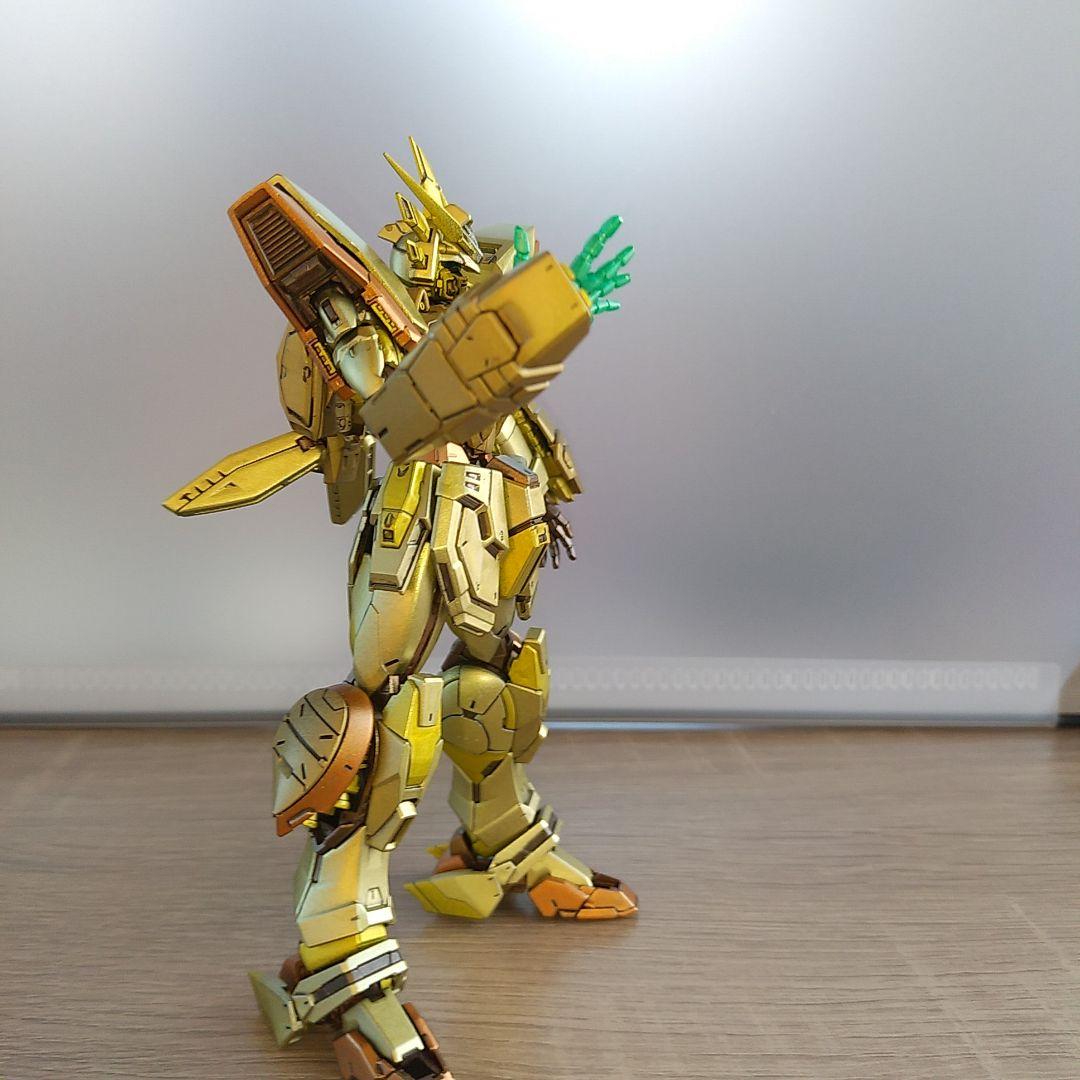 RG シャイニングガンダムゴールドカラー 全塗装完成