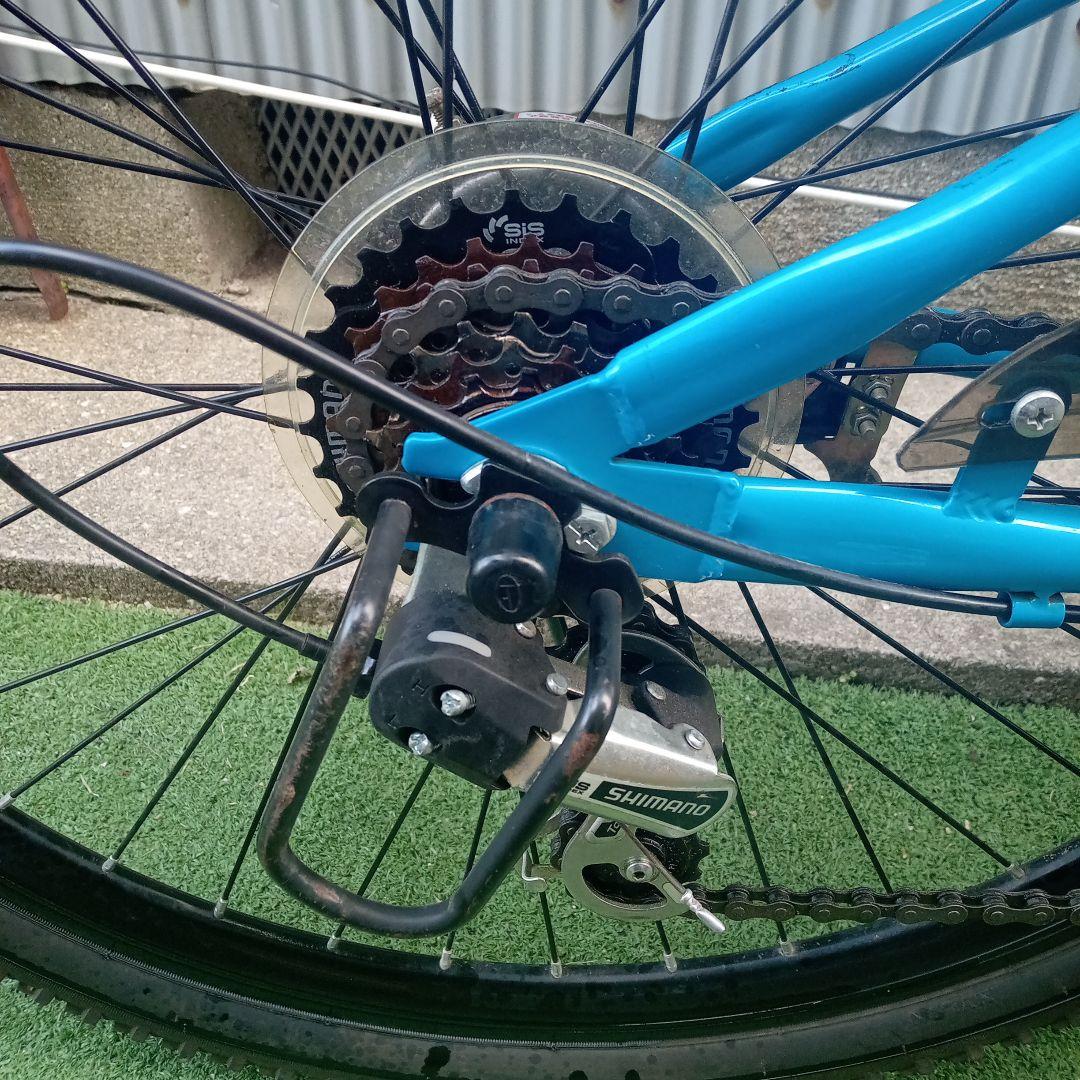 【堺市引き取り限定】 STAMEN キッズサイクル 外装6段変速 26インチ