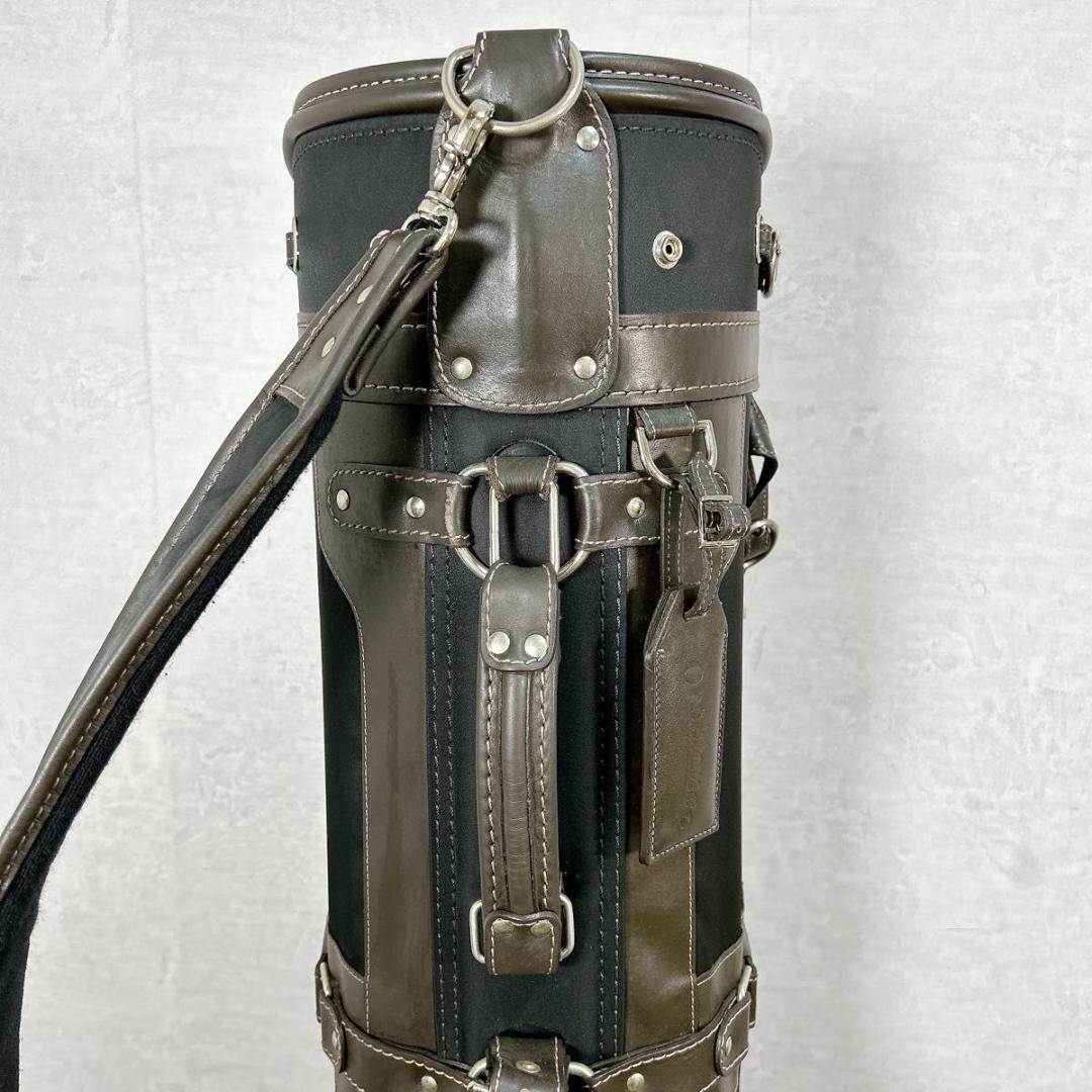 Orobianco オロビアンコ キャディバッグ 黒 ブラック