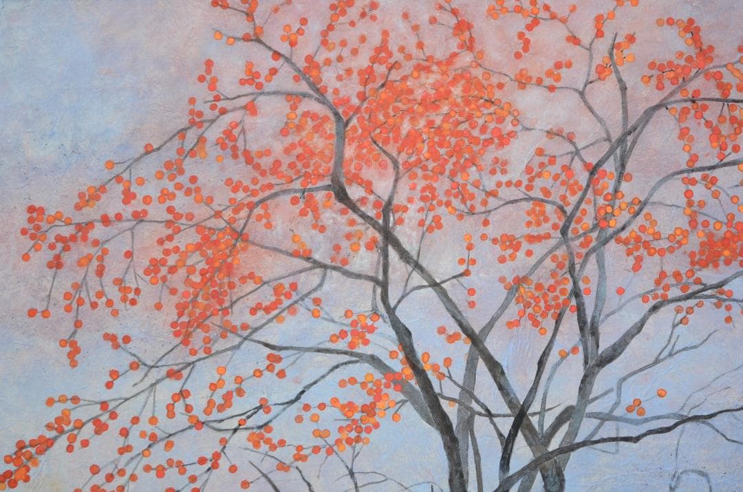 【作品名 「初冬」 日本画 額入り】東山魁夷の流派