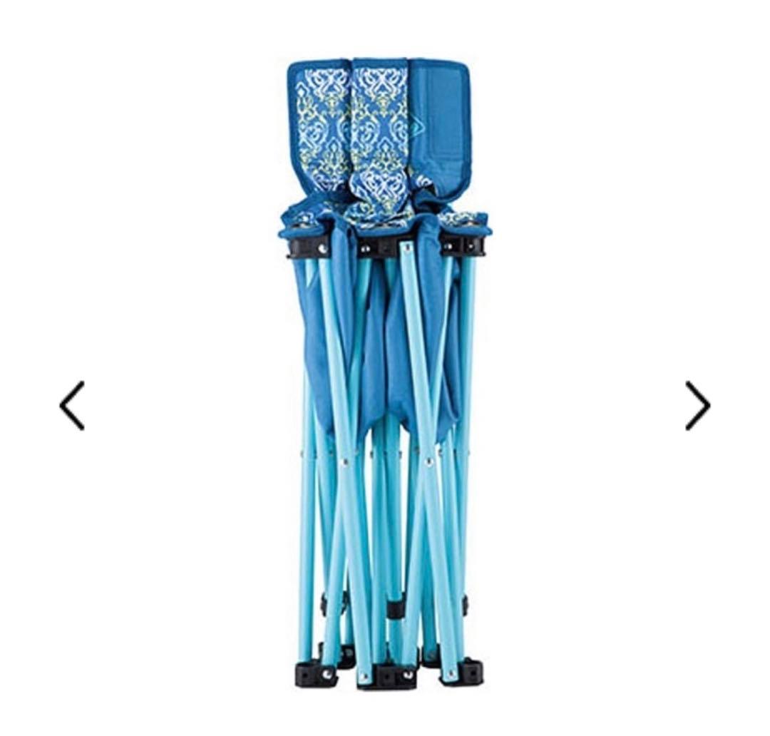 コールマン 2人掛けチェア ファンチェアダブル フォリッジ ブルー