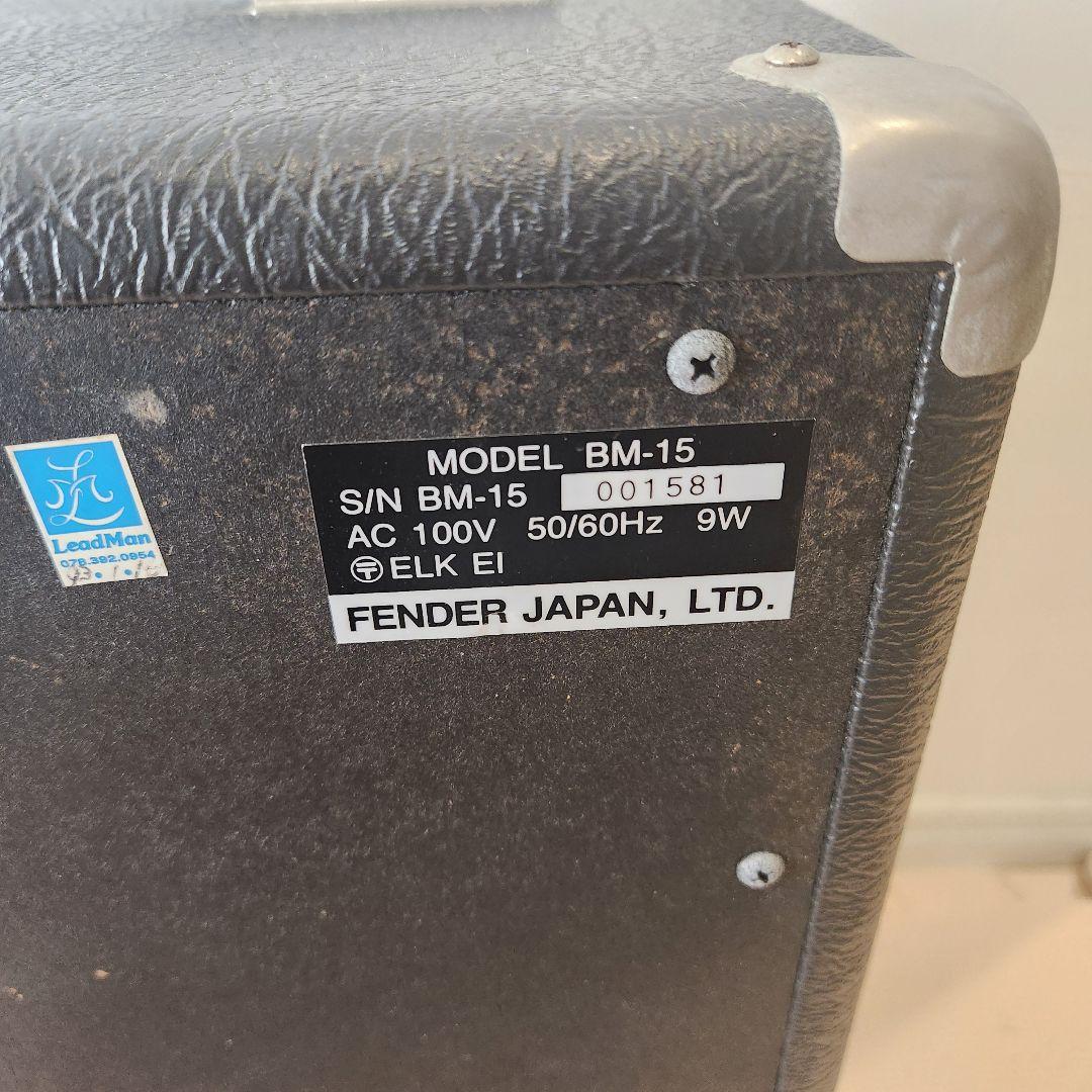 Fender Bassman 15 BM-15 ベースアンプ　現状品