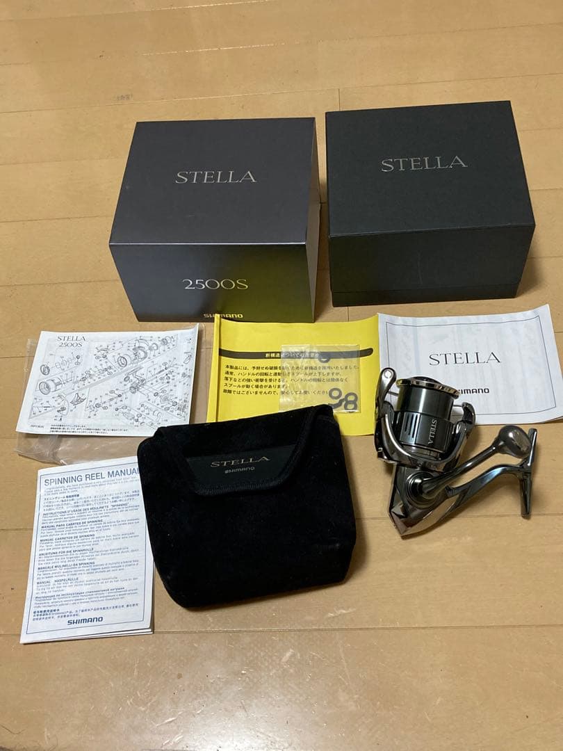 美品 シマノ 22ステラ 2500S 日本製 made in Japan