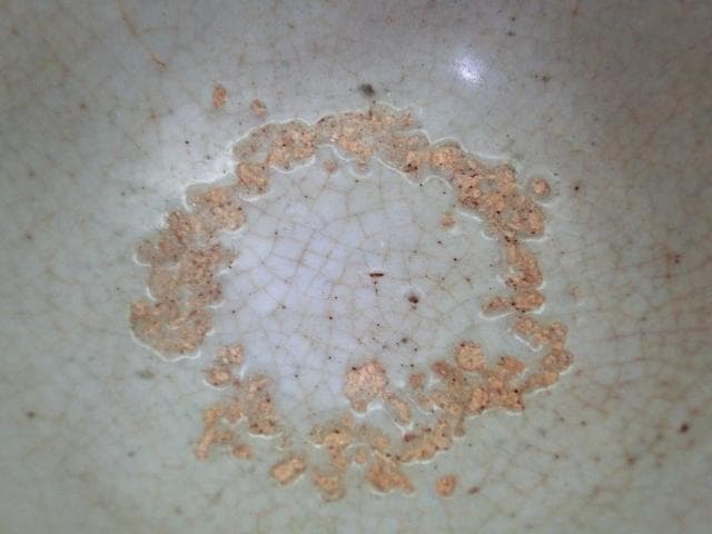 茶碗■李朝 白釉 古茶碗 砂高台 お茶道具 ぐい呑み 古玩 唐物 中国 時代物■