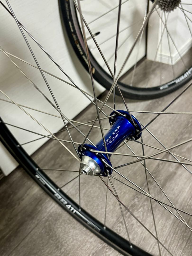 CHRIS KING R45 × DT SWISS: リムブレーキホイール