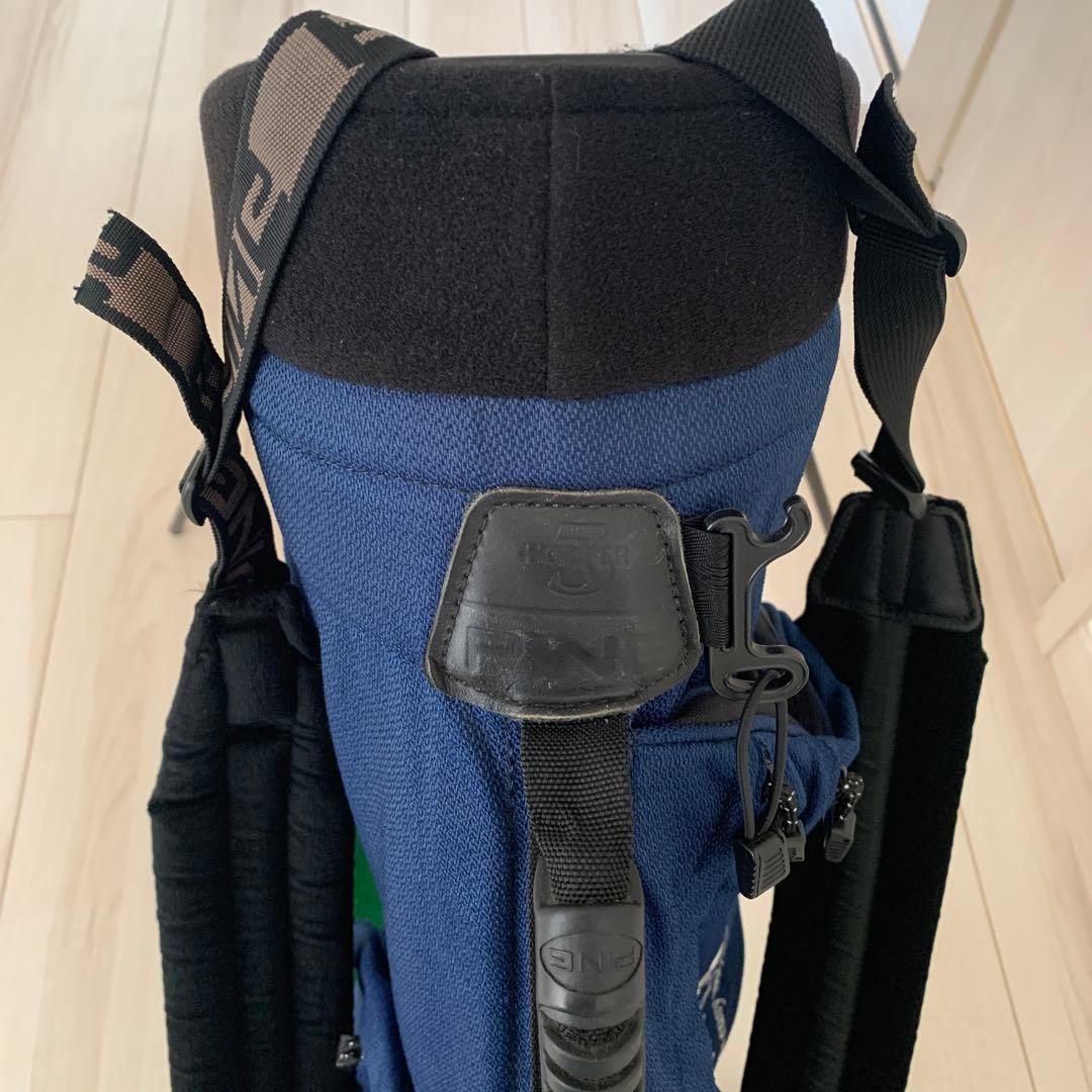 PING ゴルフバック ネイビー スタンド式 レア