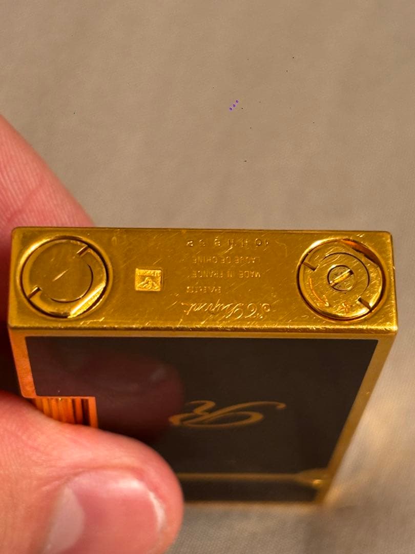 S.T.Dupont 純金蒔絵　1993年皇太子御成婚記念品