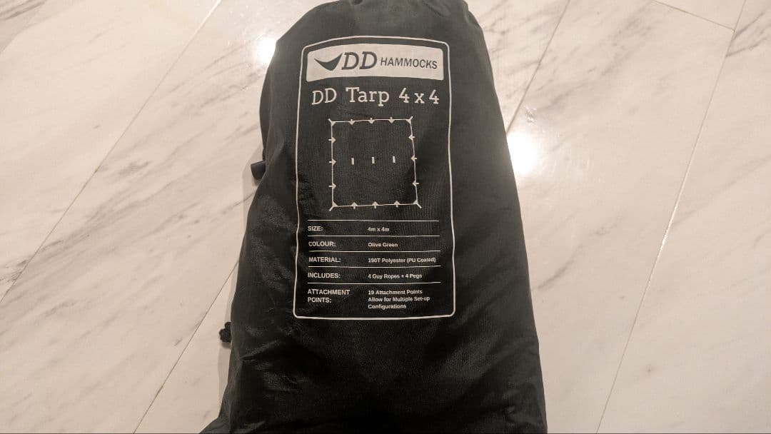 DD Tarp 4x4 オリーブグリーン