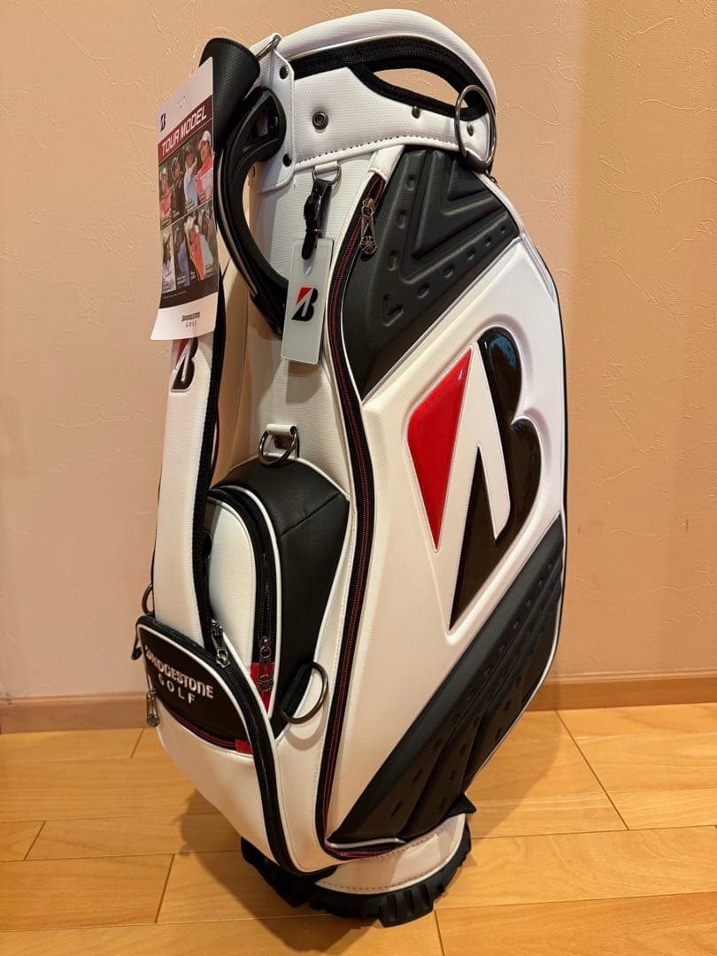 【★値下げ】BRIDGESTONE ツアーモデル キャディバッグ　CBG401