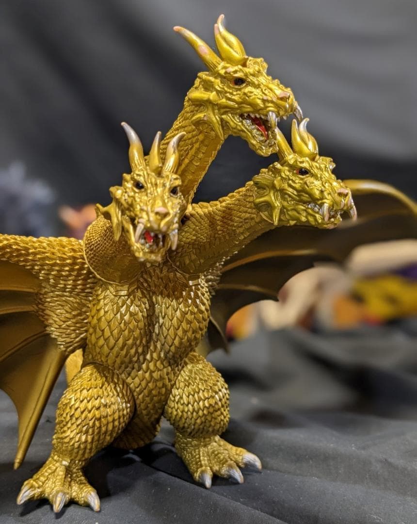 ＧＭＫ大怪獣総攻撃 ゴジラ×モスラ×キングギドラ×バラゴン（バンダイ）４体セット