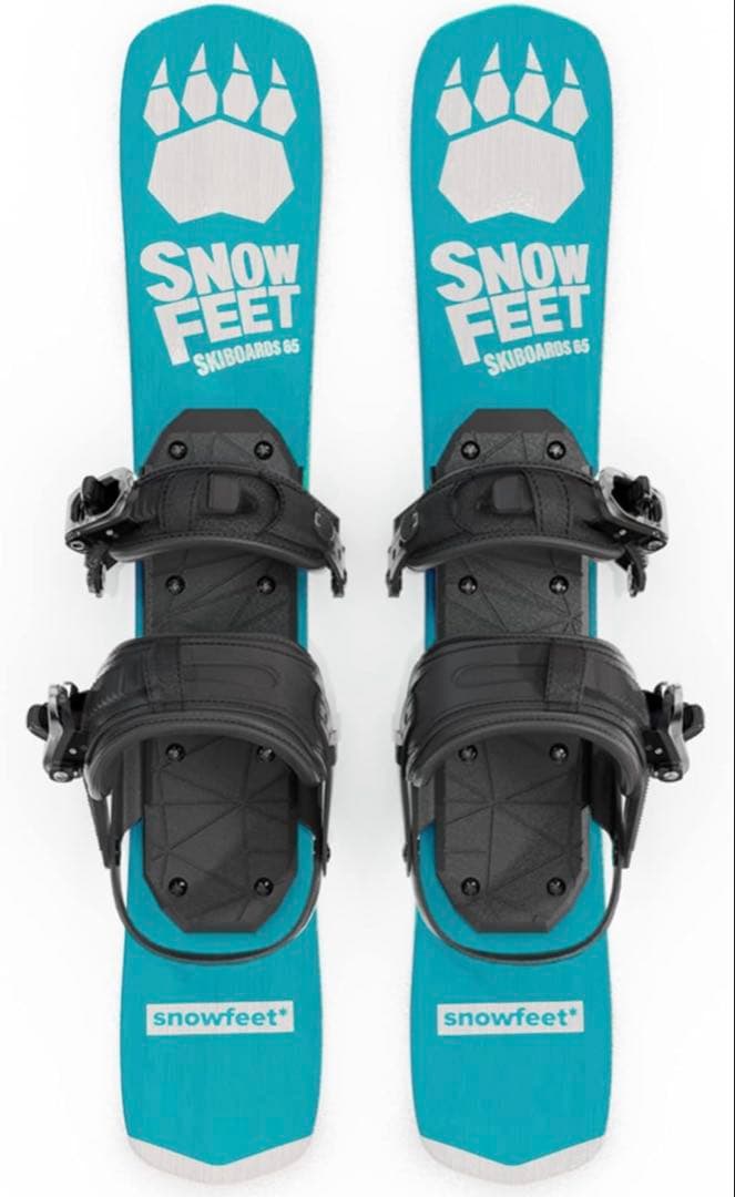 た*き様 feet スノーシュー フリーサイズ 青