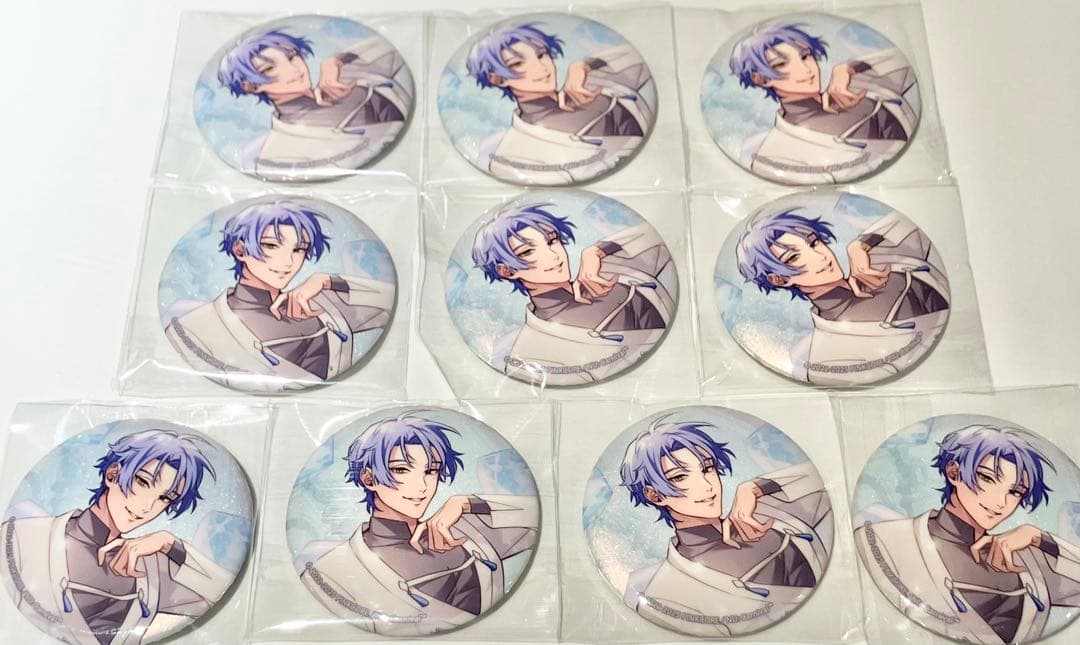 【NU:カーニバル】玖夜　30個セット　ぬカニ　台湾　原画展　缶バッジ