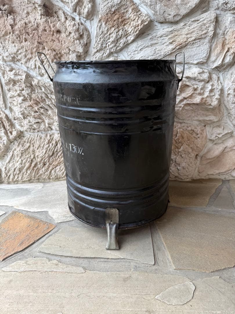 値下げ⭐︎ビンテージ　ペール缶　インダストリアル