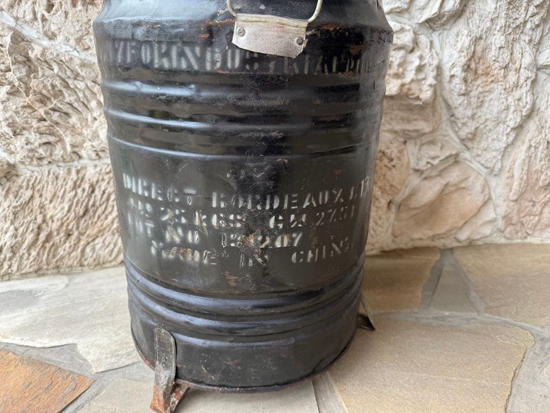 値下げ⭐︎ビンテージ　ペール缶　インダストリアル