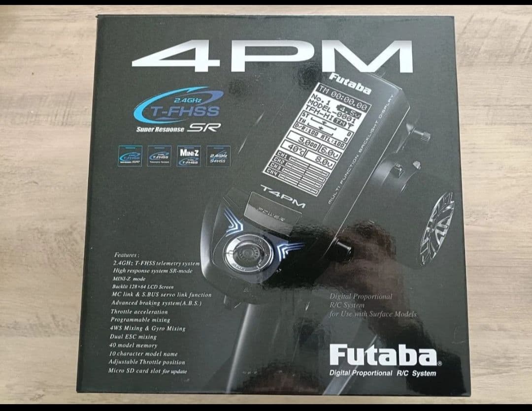 フタバ 4PM T/Rセット(R334SBS-E)×1 電池BOX 4PK用