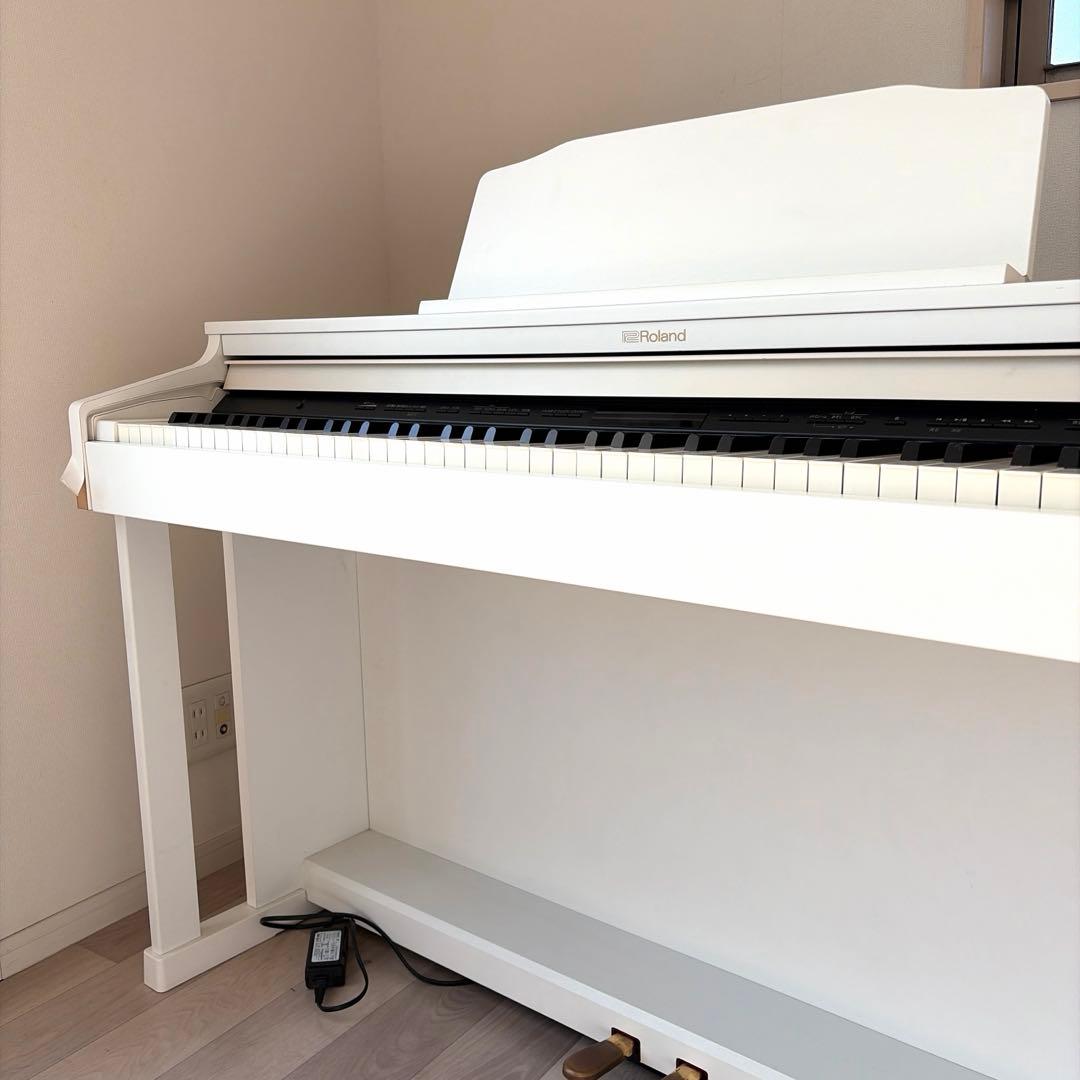 【大阪発送】Roland 電子ピアノ HP601 ホワイト