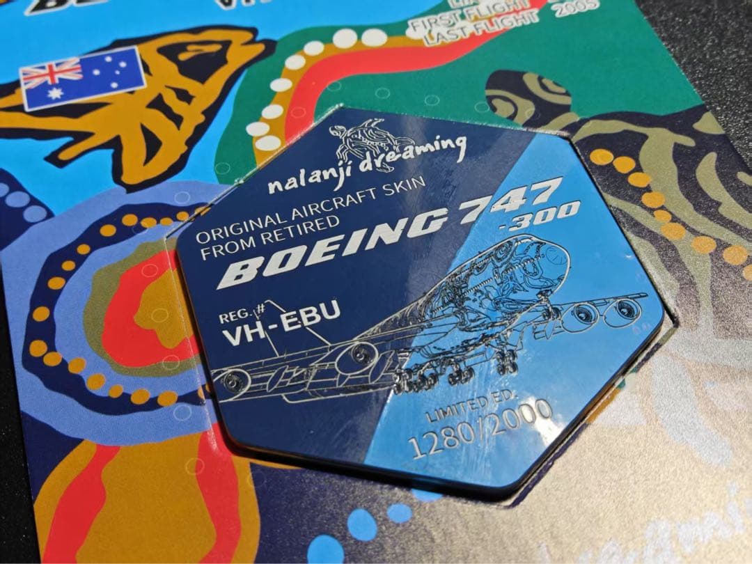 カンタス航空 Airlinertags ボーイング747-300